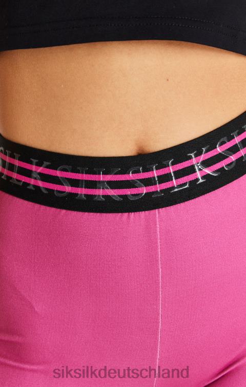 SikSilk Rosa Tape-Leggings Frauen 680DH171 Bekleidung