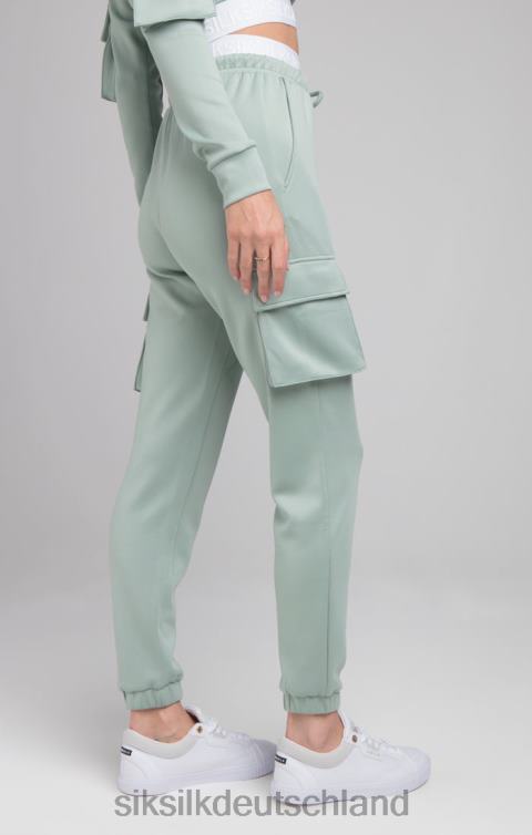 SikSilk Cargo-Tape-Trainingshose – Salbei Frauen 680DH176 Bekleidung