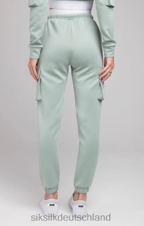 SikSilk Cargo-Tape-Trainingshose – Salbei Frauen 680DH176 Bekleidung