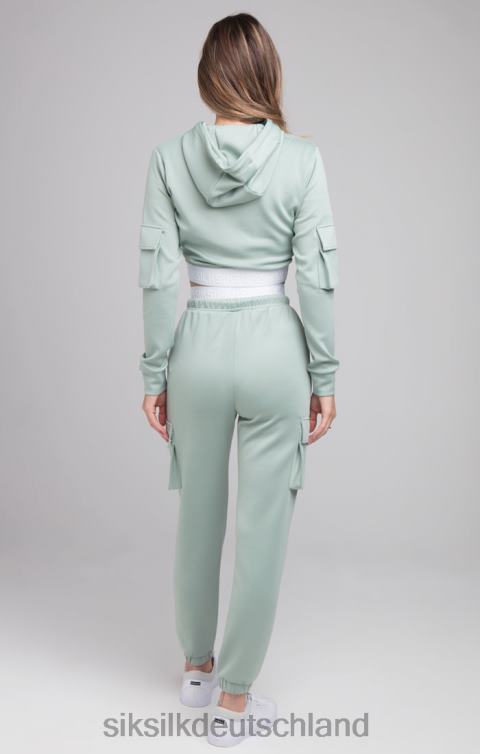 SikSilk Cargo-Tape-Trainingshose – Salbei Frauen 680DH176 Bekleidung