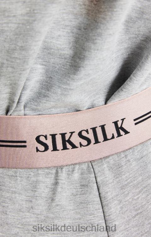 SikSilk Grau melierte Trainingshose Frauen 680DH186 Bekleidung