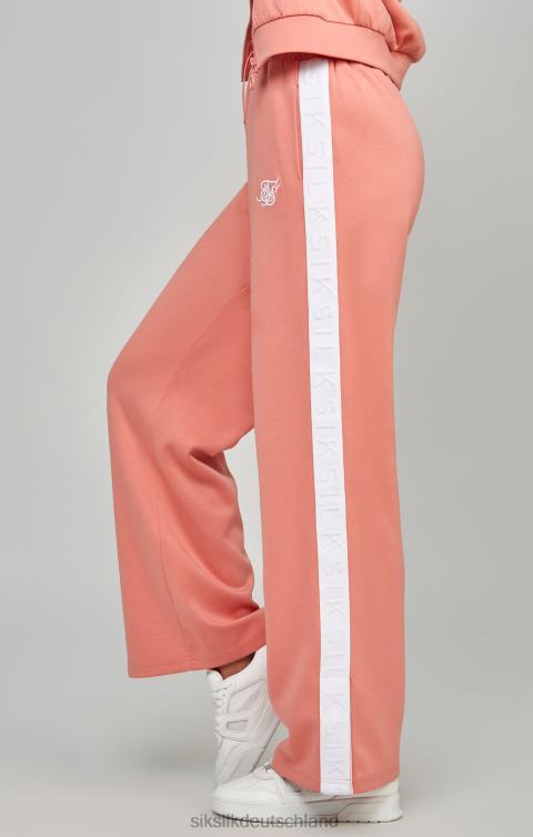 SikSilk Hose mit weitem Bein und Korallenstreifen Frauen 680DH181 Bekleidung