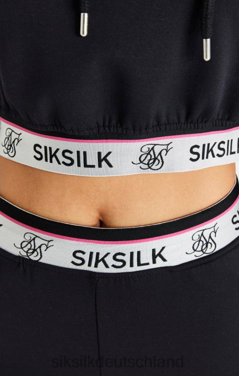 SikSilk schwarze Trainingshose Frauen 680DH185 Bekleidung
