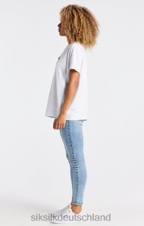 SikSilk Essential Skinny Denim-Jeans in heller Waschung Frauen 680DH193 Bekleidung