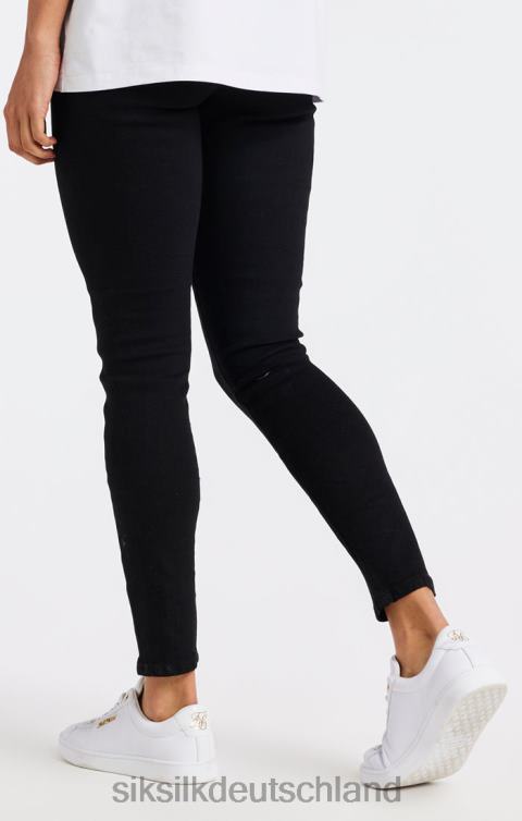 SikSilk Schwarze, essentielle Skinny-Denim-Jeans Frauen 680DH192 Bekleidung