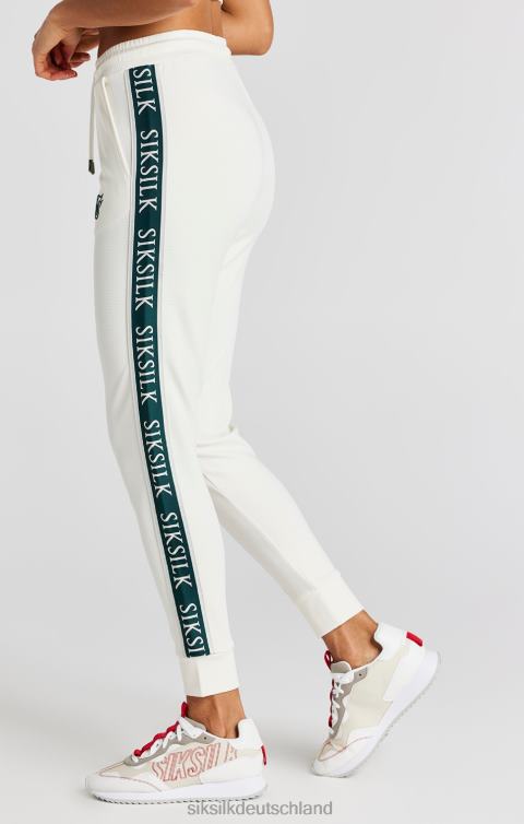 SikSilk Ecrufarbene Trainingshose mit Band Frauen 680DH161 Bekleidung
