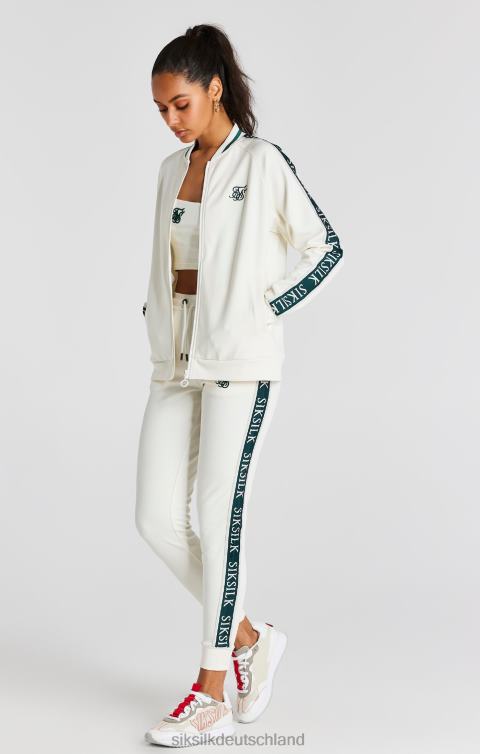 SikSilk Ecrufarbene Trainingshose mit Band Frauen 680DH161 Bekleidung