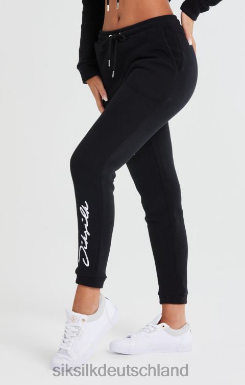 SikSilk Essential Jogger – Schwarz Frauen 680DH166 Bekleidung
