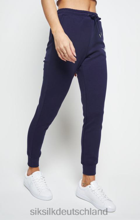 SikSilk Essential Jogginghose in Marineblau Frauen 680DH165 Bekleidung