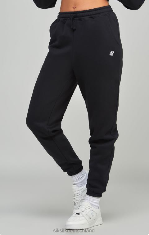 SikSilk Schwarzer Essential-Jogger Frauen 680DH177 Bekleidung