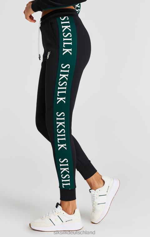 SikSilk schwarze Trainingshose Frauen 680DH156 Bekleidung
