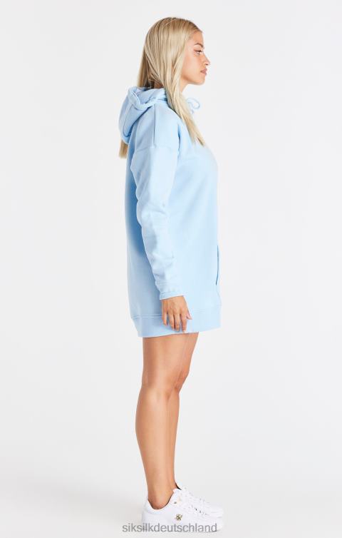SikSilk Signature Essentials Kapuzenkleid – Blau Frauen 680DH148 Bekleidung