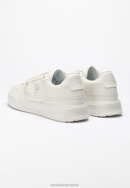 SikSilk Off-White-Low-Top-Court-Sneaker Frauen 680DH268 Schuhwerk