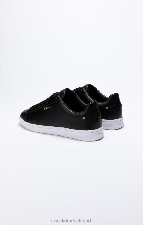 SikSilk Schwarzer Low-Top-Freizeitsneaker Frauen 680DH256 Schuhwerk