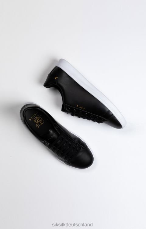 SikSilk Schwarzer Low-Top-Freizeitsneaker Frauen 680DH256 Schuhwerk