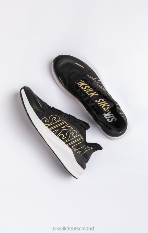 SikSilk Schwarzer Mako-Performance-Lauftrainer Frauen 680DH258 Schuhwerk