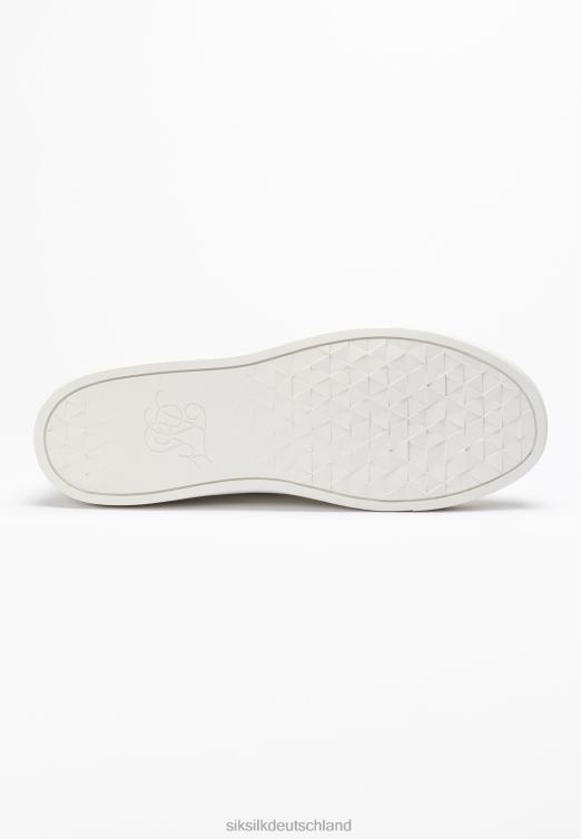 SikSilk Weißer Barra-Schlangenledereffekt Frauen 680DH269 Schuhwerk