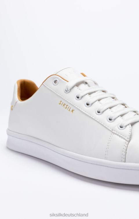SikSilk Weißer Low-Top-Freizeitsneaker Frauen 680DH259 Schuhwerk