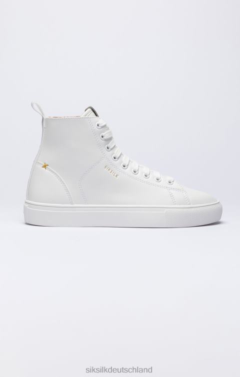 SikSilk weißer klassischer High-Top-Sneaker Frauen 680DH257 Schuhwerk