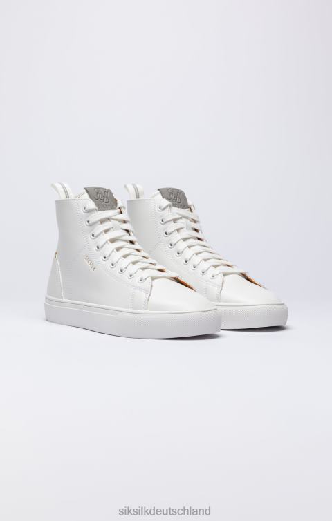 SikSilk weißer klassischer High-Top-Sneaker Frauen 680DH257 Schuhwerk