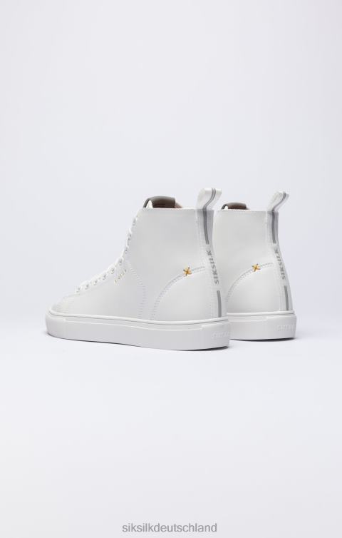 SikSilk weißer klassischer High-Top-Sneaker Frauen 680DH257 Schuhwerk
