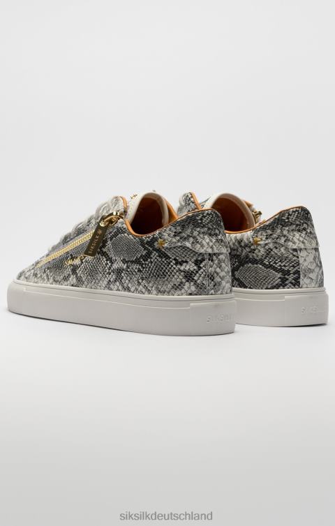 SikSilk weißes Kirkie-Schlangenleder Frauen 680DH252 Schuhwerk