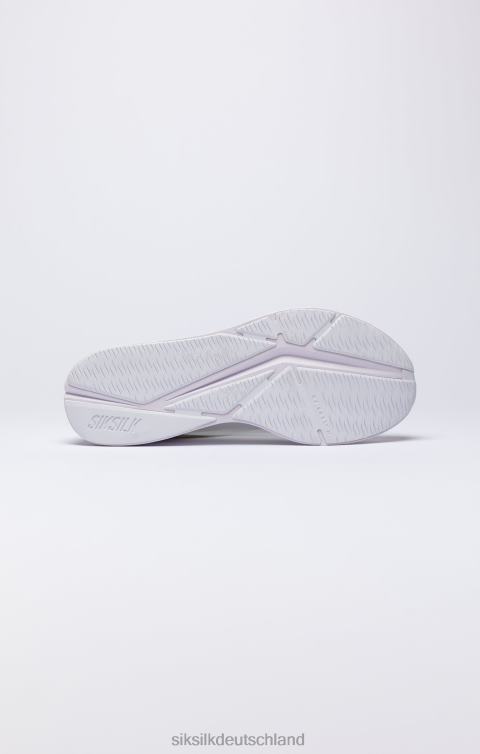 SikSilk weiß-goldener Mako-Performance-Trainer Frauen 680DH253 Schuhwerk