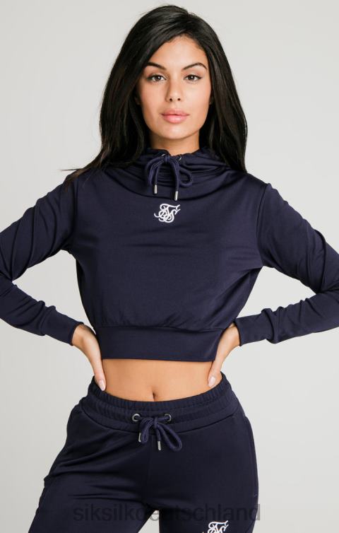 SikSilk Marineblaues Essential-Trainingsoberteil Frauen 680DH107 Bekleidung