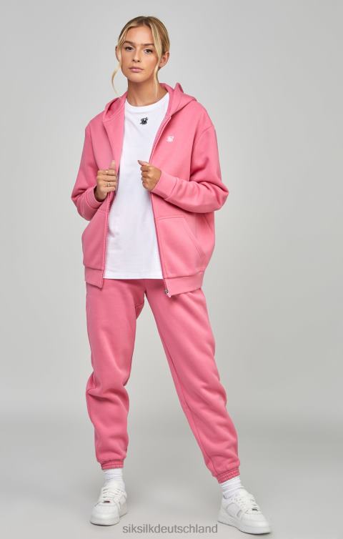SikSilk Pinker Essential-Reißverschluss Frauen 680DH102 Bekleidung