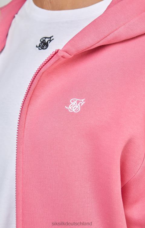 SikSilk Pinker Essential-Reißverschluss Frauen 680DH102 Bekleidung