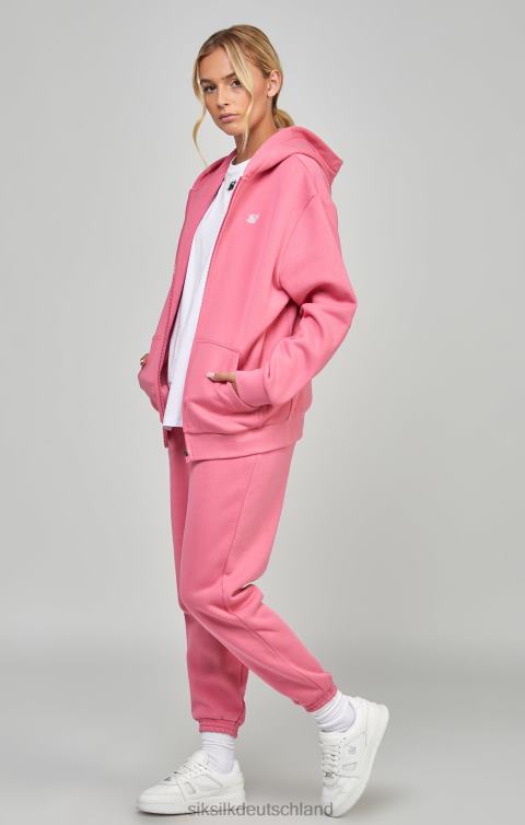 SikSilk Pinker Essential-Reißverschluss Frauen 680DH102 Bekleidung