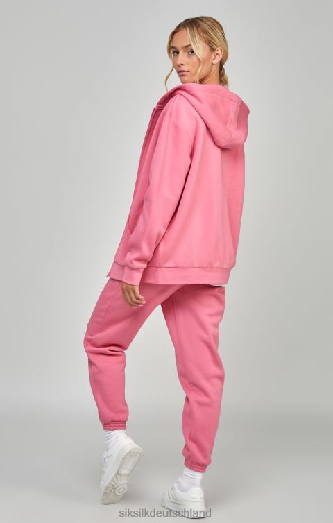 SikSilk Pinker Essential-Reißverschluss Frauen 680DH102 Bekleidung