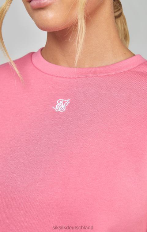 SikSilk Rosa Essential-Sweatshirt Frauen 680DH103 Bekleidung