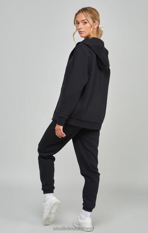 SikSilk Schwarzer Essential-Reißverschluss Frauen 680DH100 Bekleidung