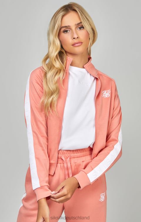 SikSilk Trainingsoberteil mit korallenfarbenem Band Frauen 680DH110 Bekleidung