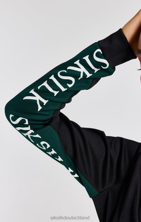 SikSilk schwarzes Trainingsoberteil Frauen 680DH74 Bekleidung