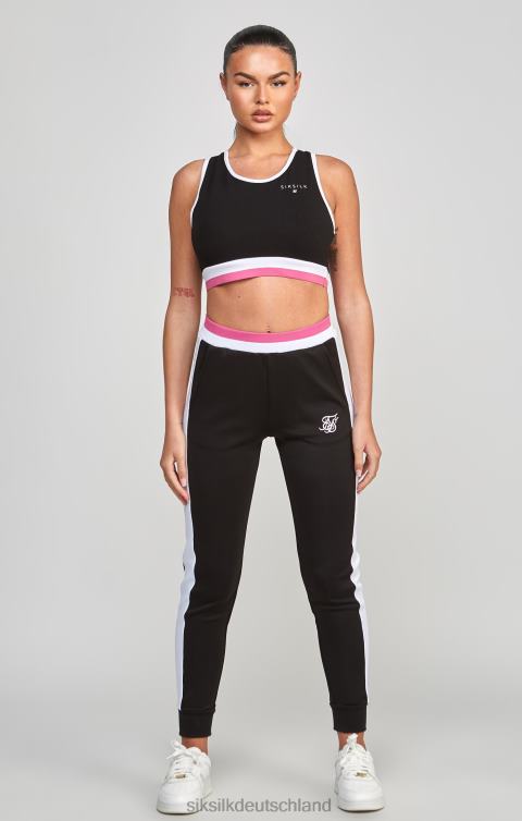 SikSilk schwarzes Retro-Bralette Frauen 680DH205 Bekleidung