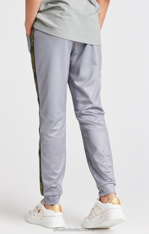 SikSilk Graue Jogginghose mit Streifen Jungen 680DH303 Bekleidung