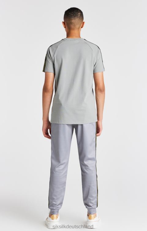 SikSilk Graue Jogginghose mit Streifen Jungen 680DH303 Bekleidung