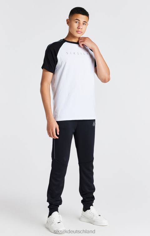 SikSilk Schwarze Poly-Jogginghose Jungen 680DH304 Bekleidung
