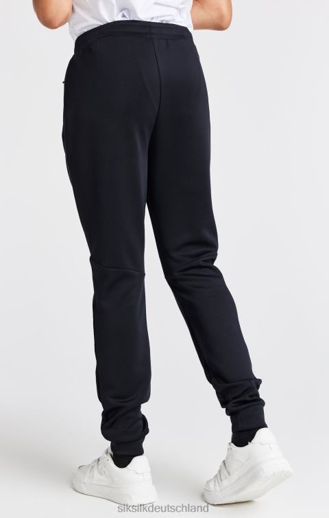 SikSilk Schwarze Poly-Jogginghose Jungen 680DH304 Bekleidung