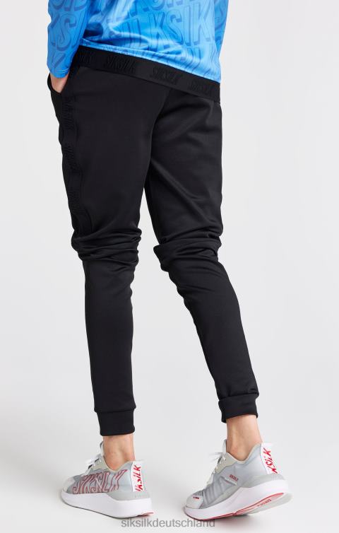 SikSilk Schwarze Skinny-Fit-Jogginghose Jungen 680DH302 Bekleidung