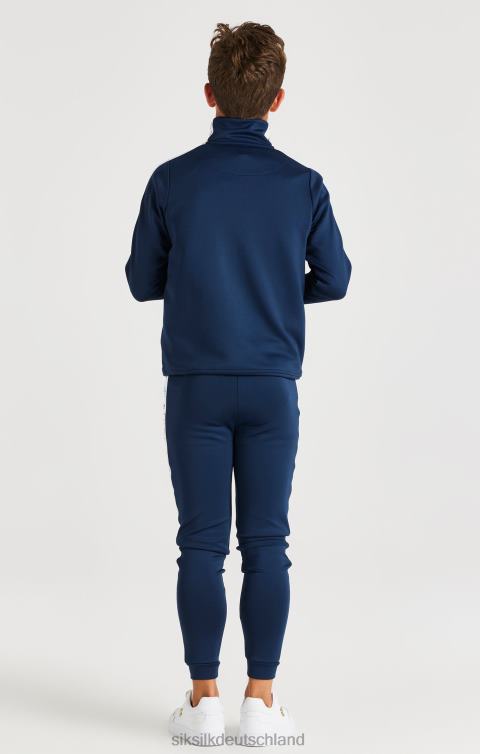 SikSilk Regenbogen-Trichterhalsausschnitt – Marineblau Jungen 680DH287 Bekleidung