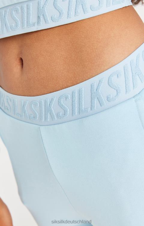 SikSilk Cargohose mit Klebeband – blau Mädchen 680DH352 Bekleidung