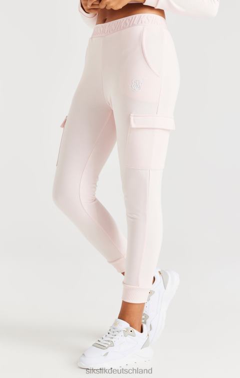 SikSilk Cargohose mit Klebeband – rosa Mädchen 680DH351 Bekleidung