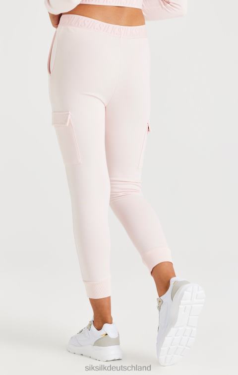 SikSilk Cargohose mit Klebeband – rosa Mädchen 680DH351 Bekleidung