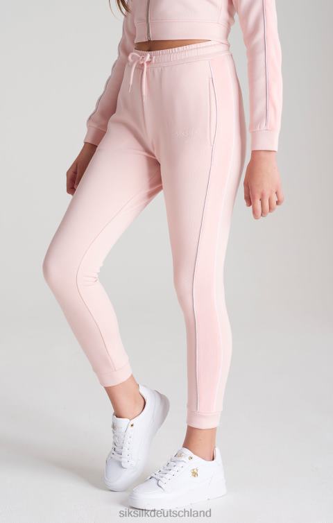 SikSilk Rosa Trainingshose mit Veloursband Mädchen 680DH350 Bekleidung