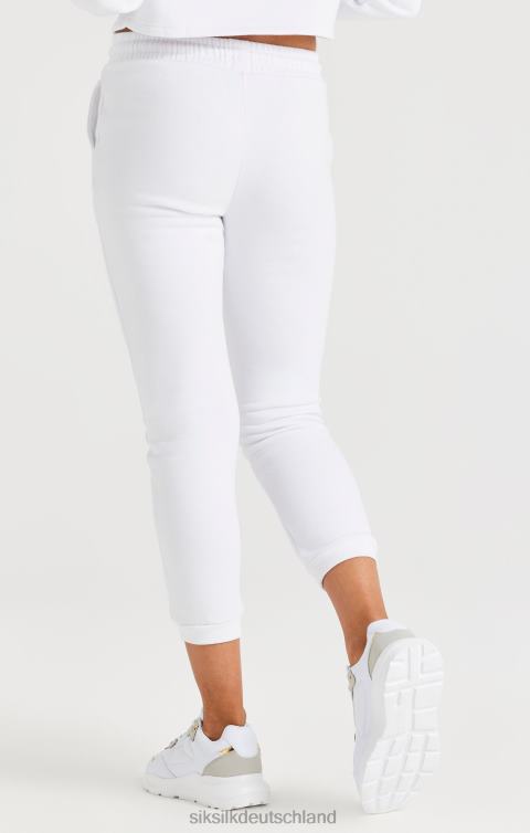 SikSilk Weiße Signature-Jogginghose Mädchen 680DH347 Bekleidung