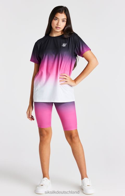 SikSilk Pink Fade Cycle Short Mädchen 680DH357 Bekleidung