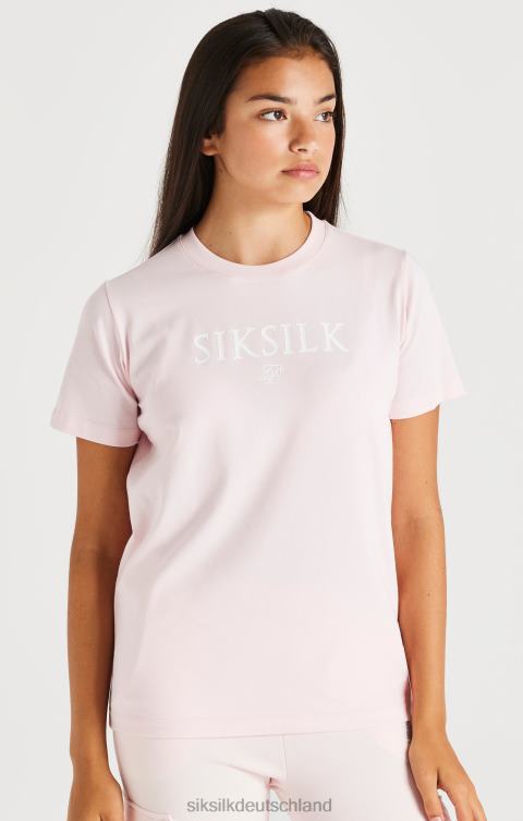 SikSilk Marken-T-Shirt – rosa Mädchen 680DH317 Bekleidung